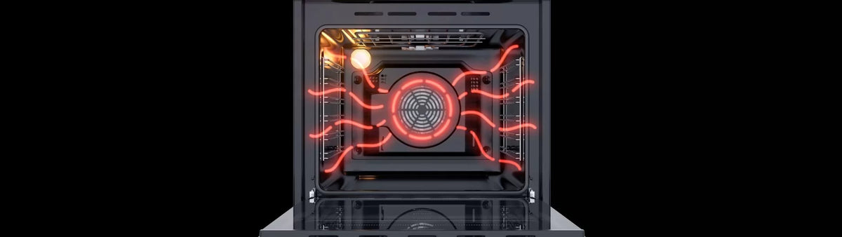 Forno Zurique Multifunção Elétrico Steel 60 cm 9 Funções