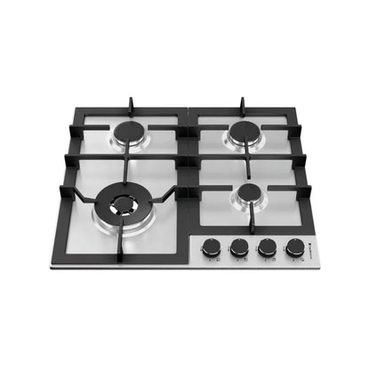 Cooktop Zurique Aço Inox 60 cm Gás - 4 queimadores