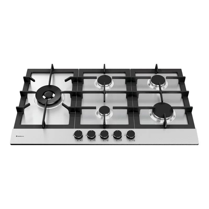 Cooktop Zurique Aço Inox 90 cm Gás - 5 queimadores