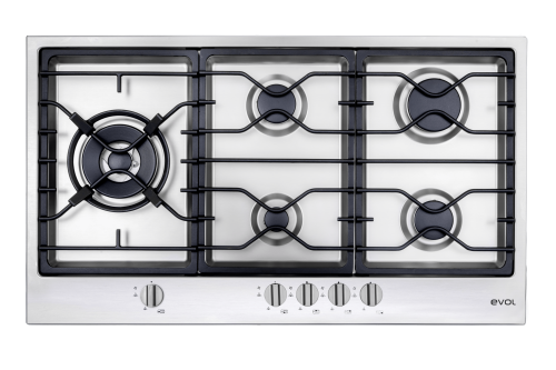 Cooktop 5 bocas semifilo