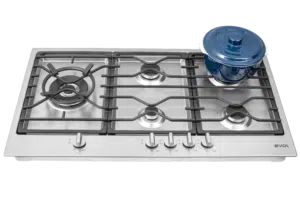 Cooktop 5 bocas semifilo