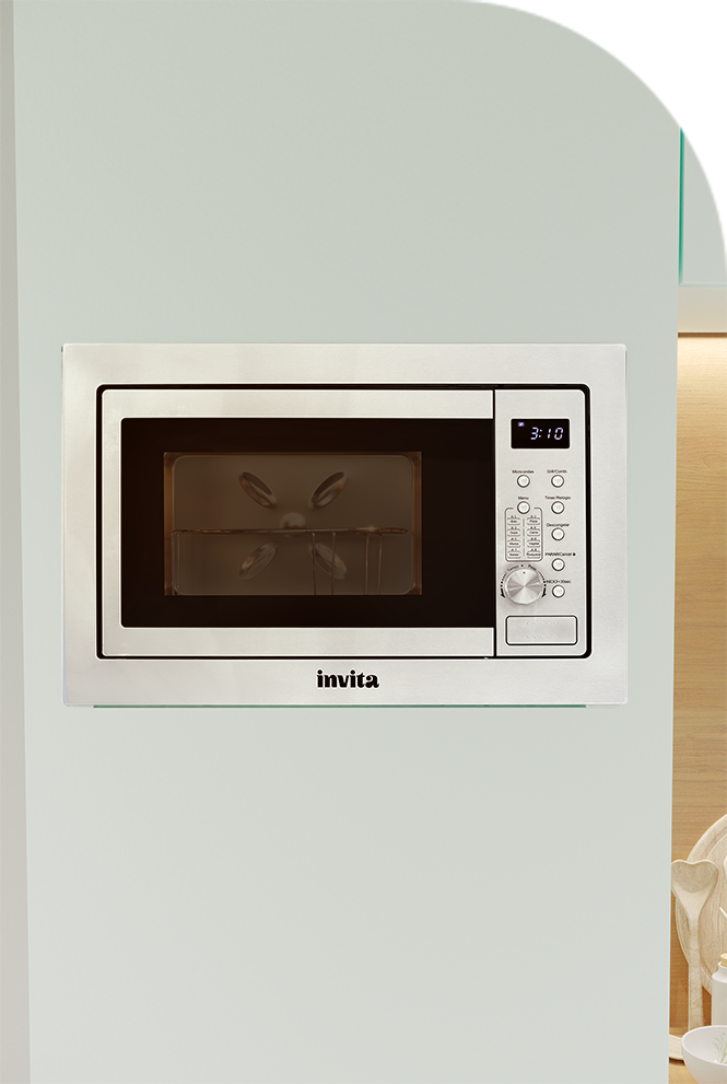 Micro-ondas Invita Inox 25 litros