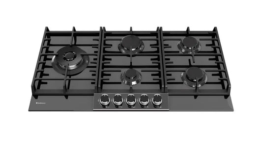 Cooktop Montreal Vidro 90cm gás - 5 queimadores