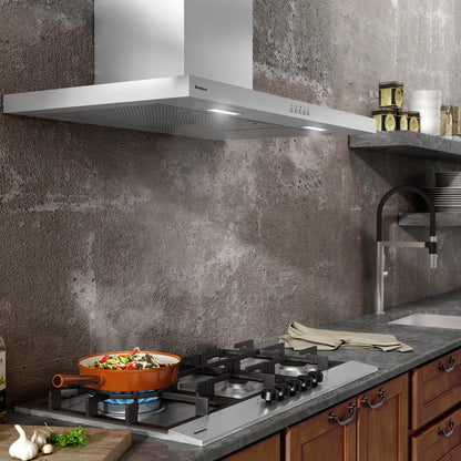Cooktop Zurique Aço Inox 70 cm Gás - 5 queimadores
